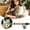 B, variant on Boho Breakaway Cat Collar with Bell, Adjustable Printed Kitten Collar with Pendant for Cats and Small Pets(A,28cm)