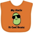 thumbnail image 3 of Inktastic Cool Beans Uncle Boys or Girls Baby Bib, 3 of 4
