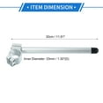 thumbnail image 6 of Unique Bargains 1 Pair Motorcycle Handlebar, 31mm Handle Bar Universal for ATV Durable Aluminum Alloy Silver Tone, 6 of 6