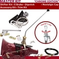 thumbnail image 1 of American Shifter  TH400 Shifter Kit Chrome 16 in. E Brake Cable Clevis Trim Kit Dipstick for DB320, 1 of 1