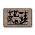 thumbnail image 1 of RYLABLUE Tapis de Sol Chevreuil Tapis de Sol Extérieur/intérieur Taille 30x18 Pouces, 1 of 1