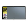 thumbnail image 1 of 16:9 Projector Anti-Light Curtain Screen 100 120 Inches 3d HD Portable Projection Screen With Holes Outdoor Indoor ,Not Opaque Projection, 1 of 6