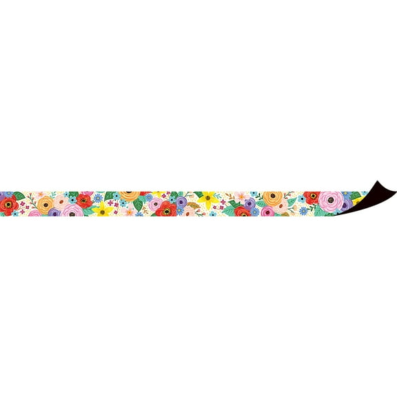 Teacher Created Resources Wildflowers Magnetic Border, 24 Feet