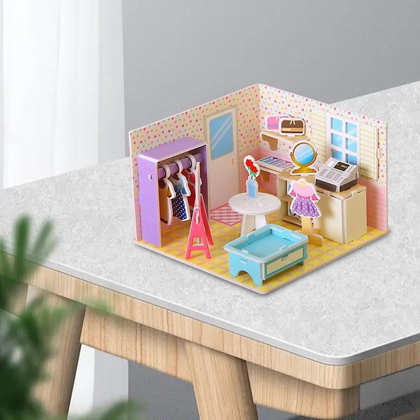 Kits de Bricolaje de Modelo de Construcción de Papel CUTICAT Rompecabezas 3D