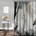 thumbnail image 2 of Orinice Giraffe Deer Forest Bathroom Decor Set, Multi-size Colorful Luxurious Polyester Fabric Shower Curtain with Hooks, Waterproof Home Bathtubs Decoration 60x72, 2 of 7