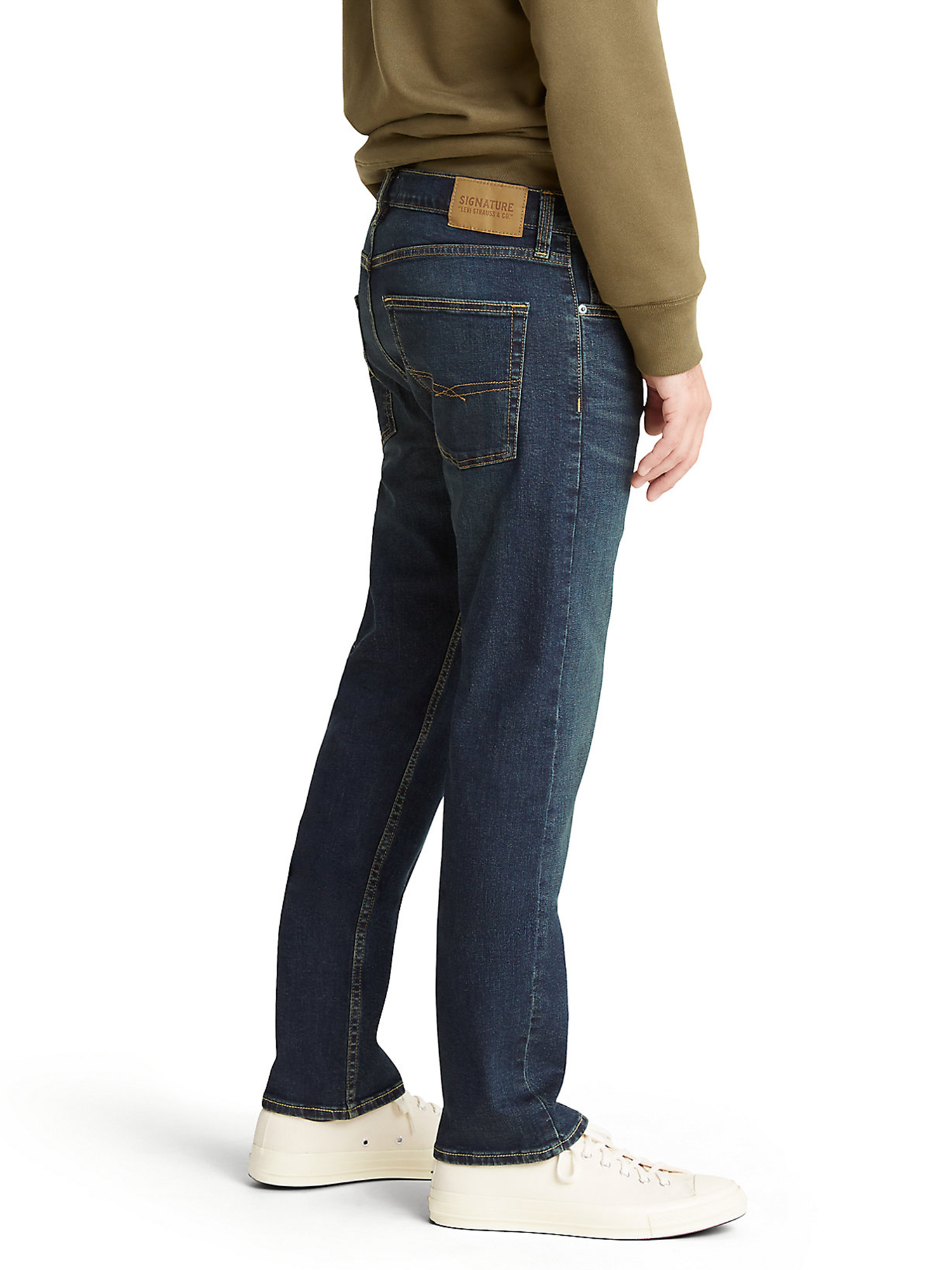 Signature by Levi Strauss & Co. Men's and Big and Tall Straight Fit Jeans - image 5 of 7
