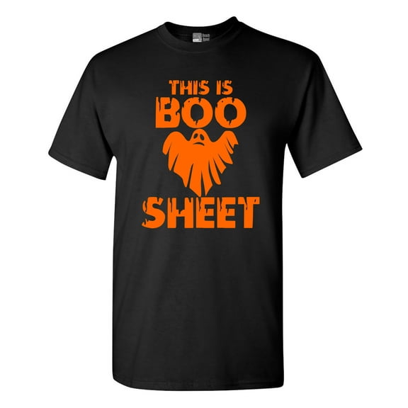 This is Boo Sheet Funny Halloween Costume DT Adult T-Shirt Tee