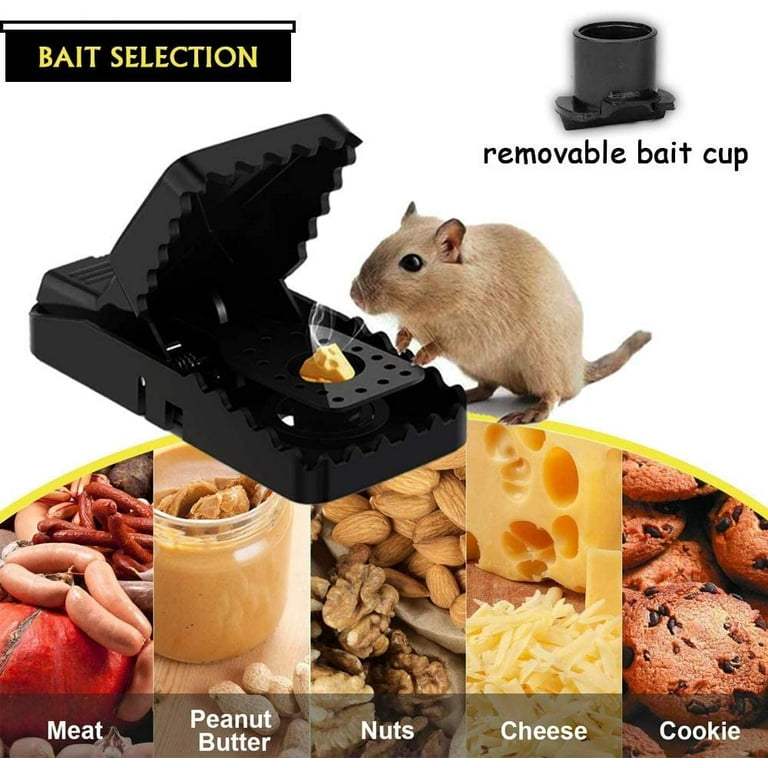 Household Kitchen Automatic Mousetrap Continuous Rodent Killer Small Live Mouse  Trap Does Not