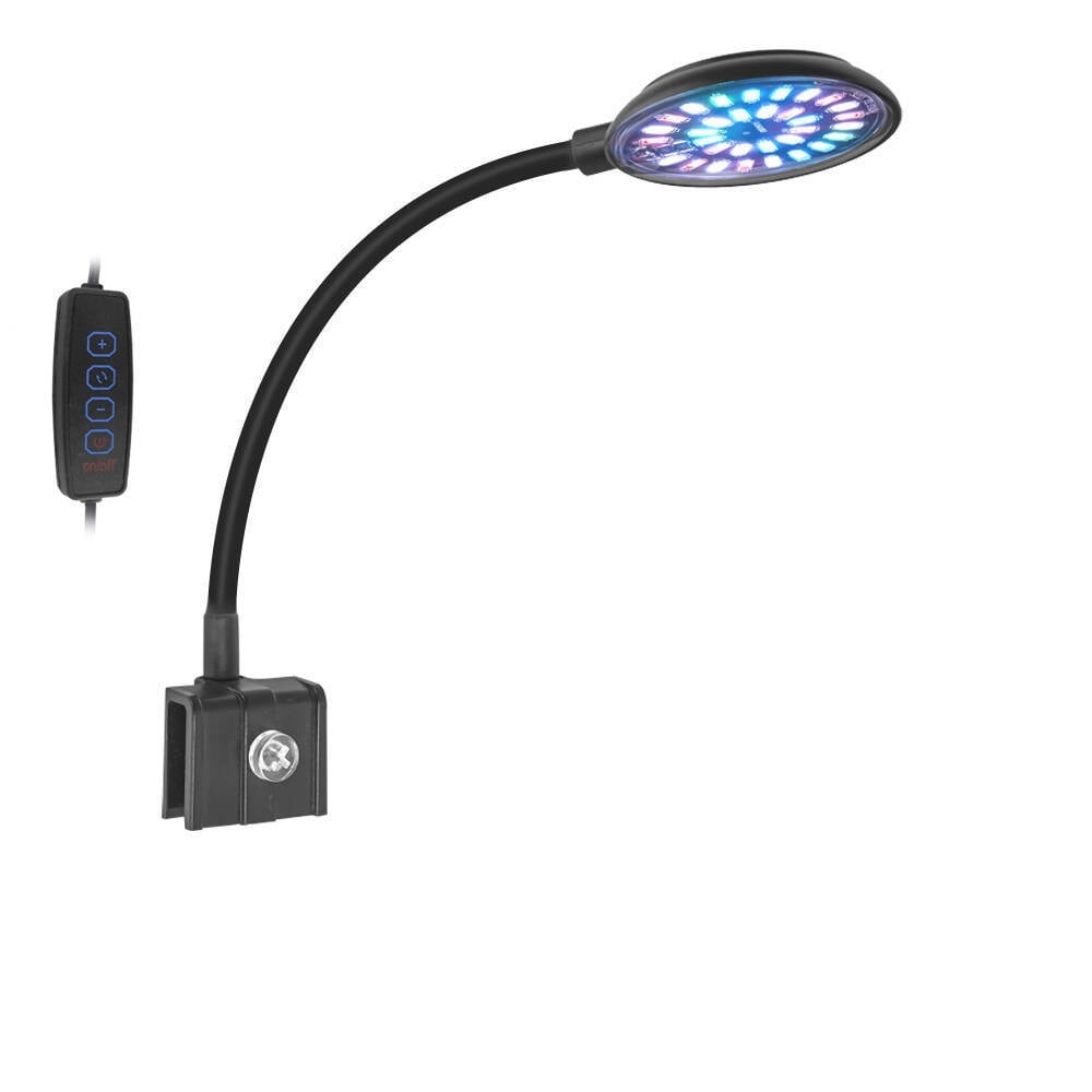 Tank Clip Lamp Decorate Led Full Spectrum Control Lamp Algae Lamp Ornamental Small Tank Lighting Light is Soft