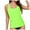 Z01-Green, variant on GEWSEY Tankini Tops for Women Swimwear Top Only Tummy Control Bathing Suit Top No Bottom (Light Green, L)