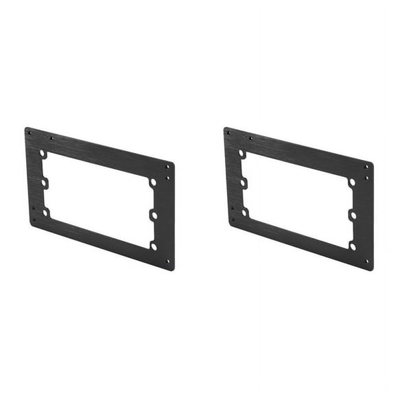 2X Power Supply Baffle SFX to ATX Power Supply Adapter SFX to ATX PSU Converter Conversion Frame with 4 Screws, Black