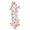 thumbnail image 2 of Women Fashion Ink Colorful Flower Tattoo Stickers Beautiful Collarbone Flower Arm Stickers Waterproof And Sweatproof Group Event Party Multi Design Colorful Artificial Tattoos, 2 of 4