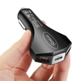 thumbnail image 5 of Ikohbadg QC3.0 Fast Charging Car Charger with Multiple Protection, 3-Port Vehicle Charger for Smartphones and Tablets, Car Charger with Type-C and USB Ports for Quick Charge, 5 of 6