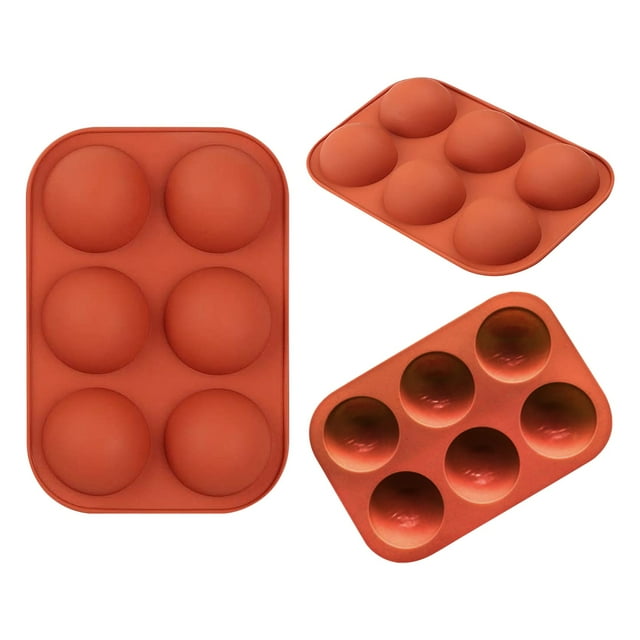 Less Than 5 Cake Mould Half Sphere Silicone Cake Chocolate Cookie Baking Mould Pan 1PC