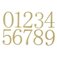 thumbnail image 1 of 1 Set, 0-9 12 Inch X 1/8" Baltic Birch Fangsong Font Wood Numbers For Art & Craft Project, Made in USA, 1 of 1