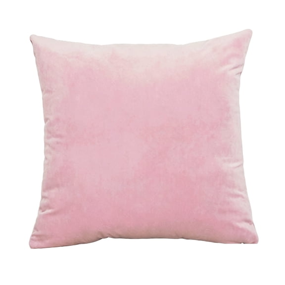 Dvumao Solid Color Velvet Pillow Cover, Sofa Cushion Cover for Living Room and Bedroom, Hidden Zipper, Machine Washable