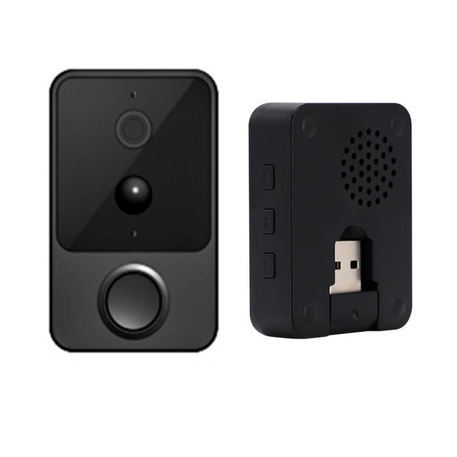 Smart Video Doorbell Wireless With PIR Alert HD Camera PIR Motion Detection IR Alarm Security Door Bell Wi-Fi Intercom For Home Apartment