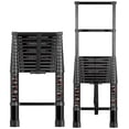 thumbnail image 2 of SogesPower 16.4 FT Telescopic Ladder,Folding,Multi Purpose Home Or RV Telescoping Ladder,Portable,Folding,Aluminum Extension Ladder with Non-Slip Feet,Black, 2 of 7