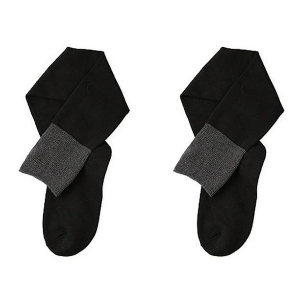Bienvenido Calcetines altos de algodón a rayas por encima de la rodilla Calcetines largos hasta la rodilla para mujer