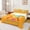 Orange 01, variant on Feelyou Blue Ice Cream Baseball Helmet Twin Sheets, Kawaii Waffle Food Drip Bedding, 3pcs, 1 Flat Sheet, 1 Fitted Sheet and 1 Pillowcase