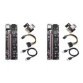 thumbnail image 1 of Tarjeta de expansión PCIE Riser 009S Plus para minería, versión Super, PCIE X16, PCI Express, ranura roja para tarjeta de video de minería, 1 of 5