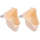 thumbnail image 3 of Kitchen Sink Basket Strainer For Bathroom Organization 26x14.2x10 Cm Beige Plastic 2Pack, 3 of 4