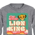 thumbnail image 3 of The Lion King - Retro Styled - Simba - Toddler & Youth Long Sleeve Graphic T-Shirt, 3 of 5