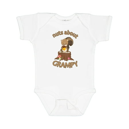 

Inktastic Nuts About Grampy Gift Baby Boy or Baby Girl Bodysuit