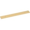 thumbnail image 1 of 5-Pack Solid Brass Cabinet Pulls Back Plates, Rectangle Cabinet Pulls BackPlates,6-1/4-Inch Hole Center, 9-Inch Total Length for Cabinet Hardware, Brushed Brass Finish 6-1/4-Inch Hole Centers, 1 of 7