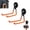 Up to 26kg, variant on Heavy-Duty Magnetic Double-Claw Hook, 2026 Upgraded Magnetic Double-Claw Hook for Heavy Tools, Industrial Strength No-Drill Magnet Tool Hanger for Garage Workshop Storage (Up to 6kg, 2)