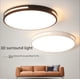 thumbnail image 5 of Lámpara de techo led de plástico, lámpara redonda para sala de estar, lámpara para dormitorio, lámpara moderna y sencilla para dormitorio, iluminación para comedor y estudio, 5 of 6