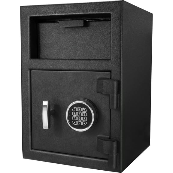 BARSKA DX-200 Standard Depository Keypad Safe Black 14x14x20" AX12588