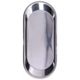 thumbnail image 1 of Small Plate Oval Thickened Stainless Steel MultiPurpose Storage Tray for Home Bathroom(L ), 1 of 5