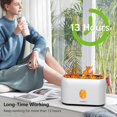 thumbnail image 4 of Small Humidifier for Bedroom, UBIUO Cool Mist Humidifier with Essential Oils, Quiet Flame Air Humidifier for Baby Home Office Living Room, Waterless A, 4 of 5