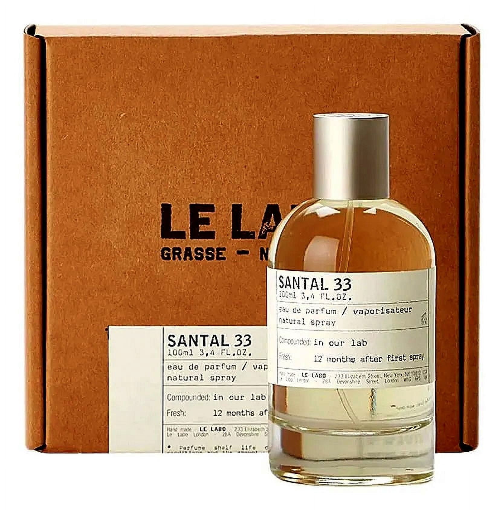 Le Labo Santal No 33, 3.4 oz EDP Spray, Woody Aromatic Fragrance 