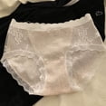 thumbnail image 2 of idosla Womens Underwear Sexy Briefs Bow Tie Bikini Lace Trim Low Rise Hipster Cotton Panties Panty Everyday (Pink, XL), 2 of 4