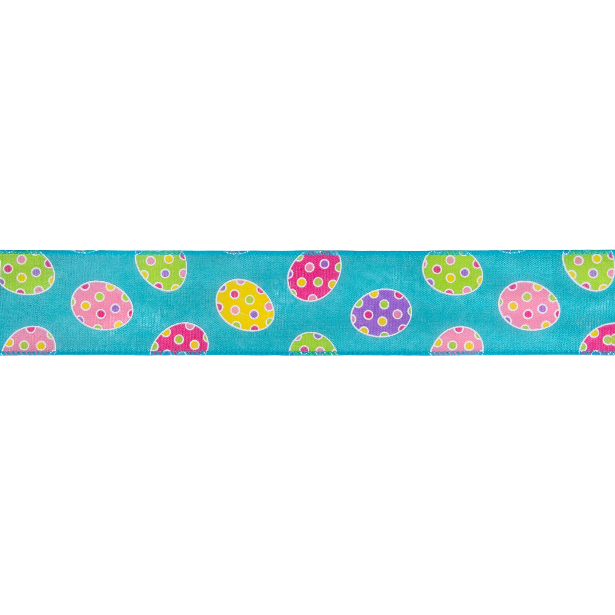 Happy Easter 2.5 in Multi-color Ribbon 3 Yards Long Set of 2 