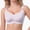 Gray, variant on Wireless Full Coverage Bras for Women,Jelly Support Side Smoothing Minimizer Bra Seamless with Wide Ribbed Straps
