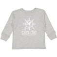 thumbnail image 3 of Inktastic Cape Cod Massachusetts Nautical Boys or Girls Long Sleeve Toddler T-Shirt, 3 of 5