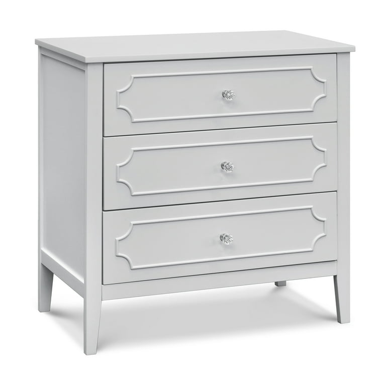 fog grey dresser DaVinci Jenny Lind 3-Drawer Changer Dresser in Fog Grey