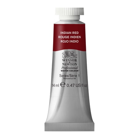 Winsor & Newton Professional Watercolor, 14ml, Indian Red