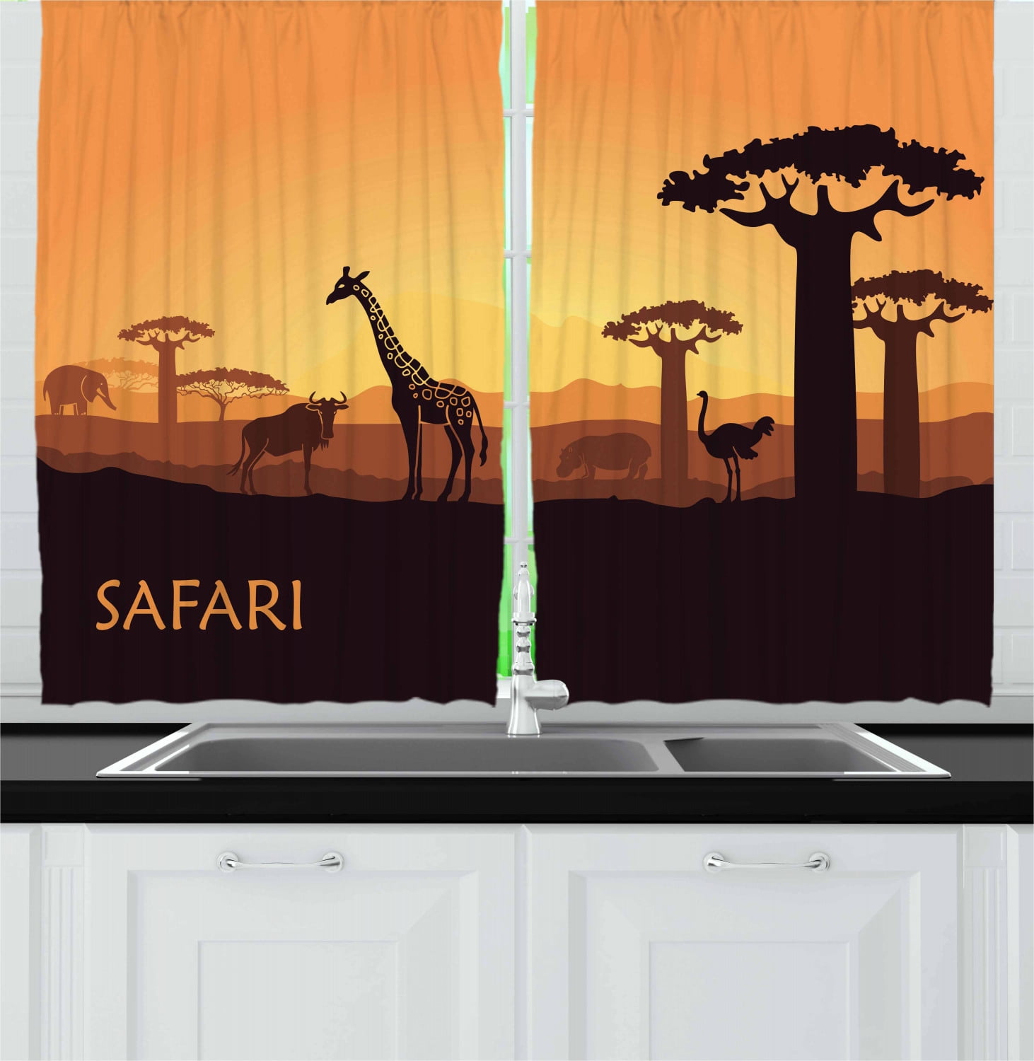 safari style curtains