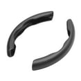 thumbnail image 1 of Car Steering Wheel Grip Carbon Fiber Pattern Anti Slip Segmented Steering Wheel Protector Cover for Comaro Tahoe Silverado Black, 1 of 14