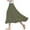 Army Green, variant on Skirts for Women,Womens Skirts for Summer,Womens Casual Flowers Printed A-Line Elastic Waist Skirt,Skirt for Women,Womens Skirts Summer