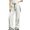 Beige, variant on Tqcoqu Women's Drawstring Waist Straight Leg Cargo Pants,Loose Casual Athletic Trousers with Zipper Pockets