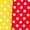 Red Yellow, variant on INSPIRE CHIC Men's Summer Polka Dots Patchwork Short Sleeves Button Down Shirts M Red Yellow