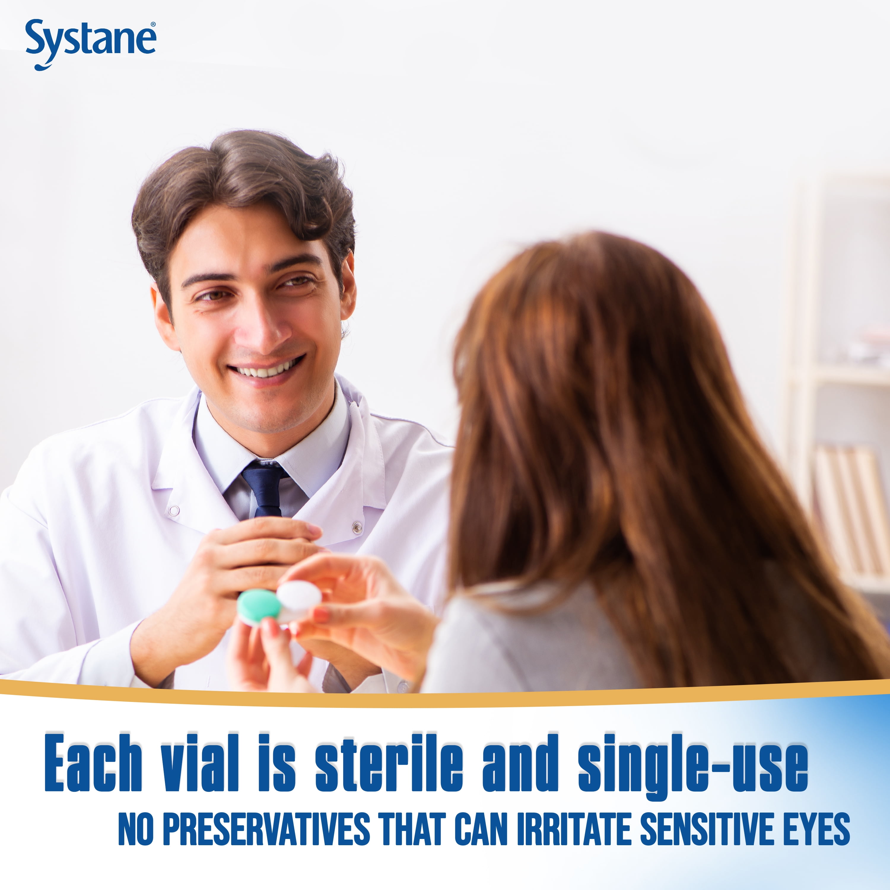 Systane Complete Preservative Free Lubricating Eye Drops, 8 Hours Dry Eye Relief, 30 Vials