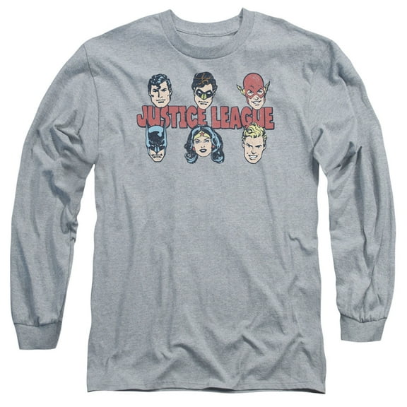 Dc - Justice Lineup - Long Sleeve Shirt - Large