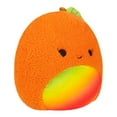 thumbnail image 5 of Squishmallows Fuzz-A-Mallows 12 inch Louie the Orange Mango with Gradient Red to Green Belly - Child's Ultra Soft Stuffed Plush Toy, 5 of 6