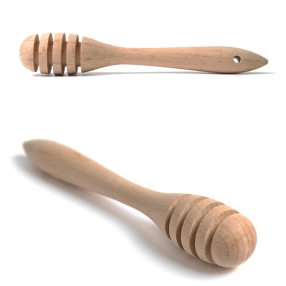 GOOHOCHY Wooden Honey Dipper Sticks for Honey Jars, Honey Drizzle Server, Perfect for Honey Dispensing and Wedding Party Favor